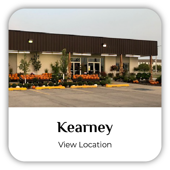 Kearney, Nebraska, Earl May Garden Center storefront.